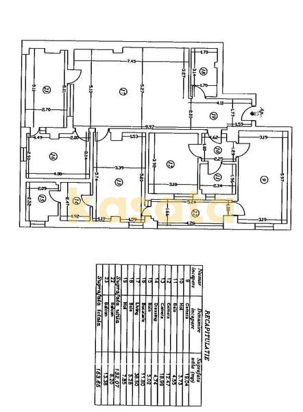 Aviatiei, apartament spatios cu 4 camere de inchiriat